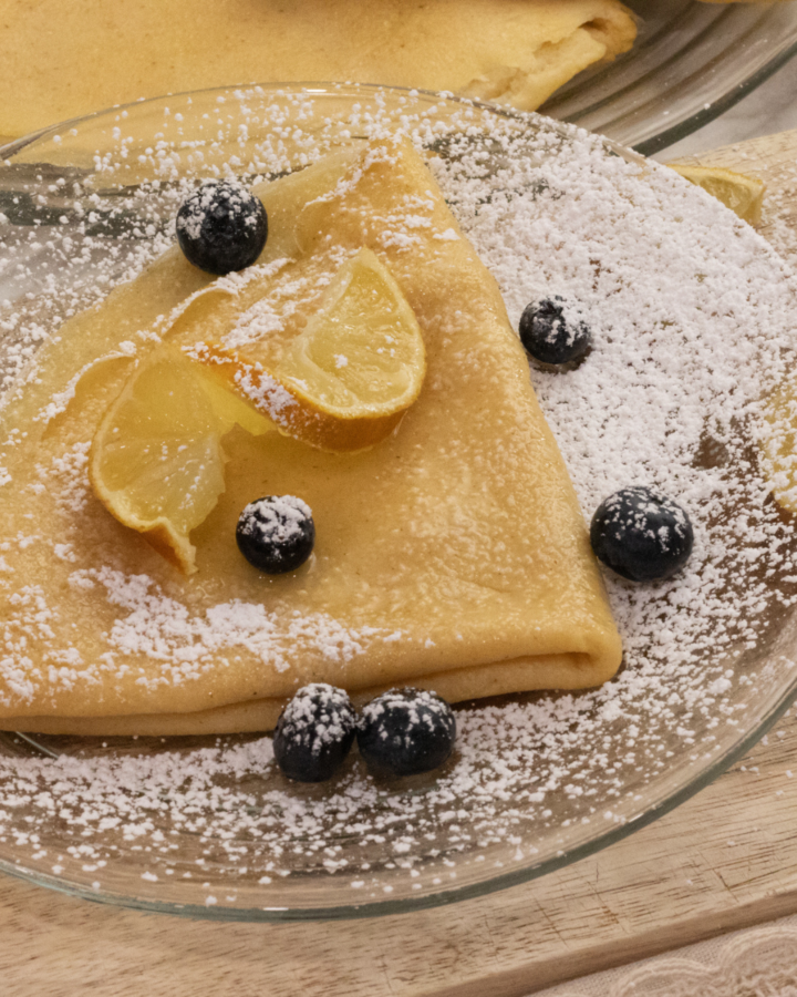 French Sourdough Crepes Recipe with Fresh Milled Flour